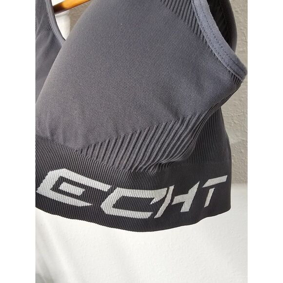 ECHT Arise Scrunch Sports Bra Set Medium Gray Beige - Picture 8 of 9